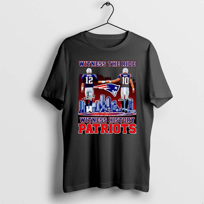 Ne Patriots Brady And Maye Witness Ride History City Skyline