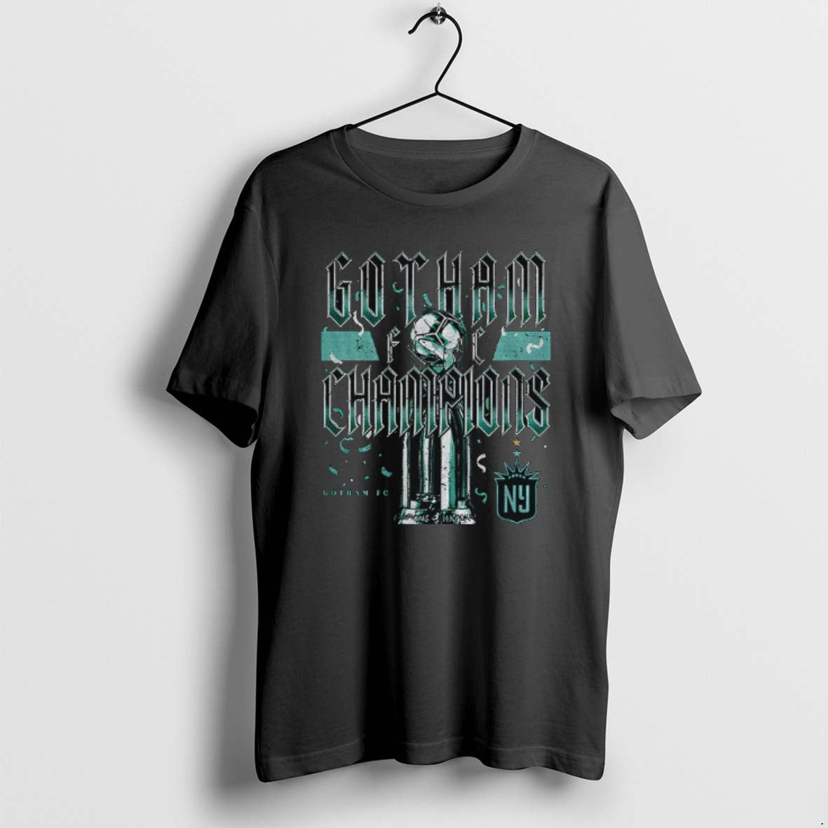 Nj Ny Gotham Fc 2025 Nwsl Champions Roster Logo Tank Top Premium