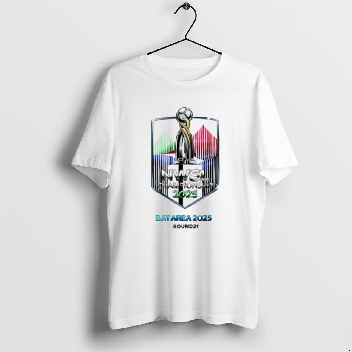 Nwsl 2025 Championship Bay Area Trophy TShirt Classic Outfit