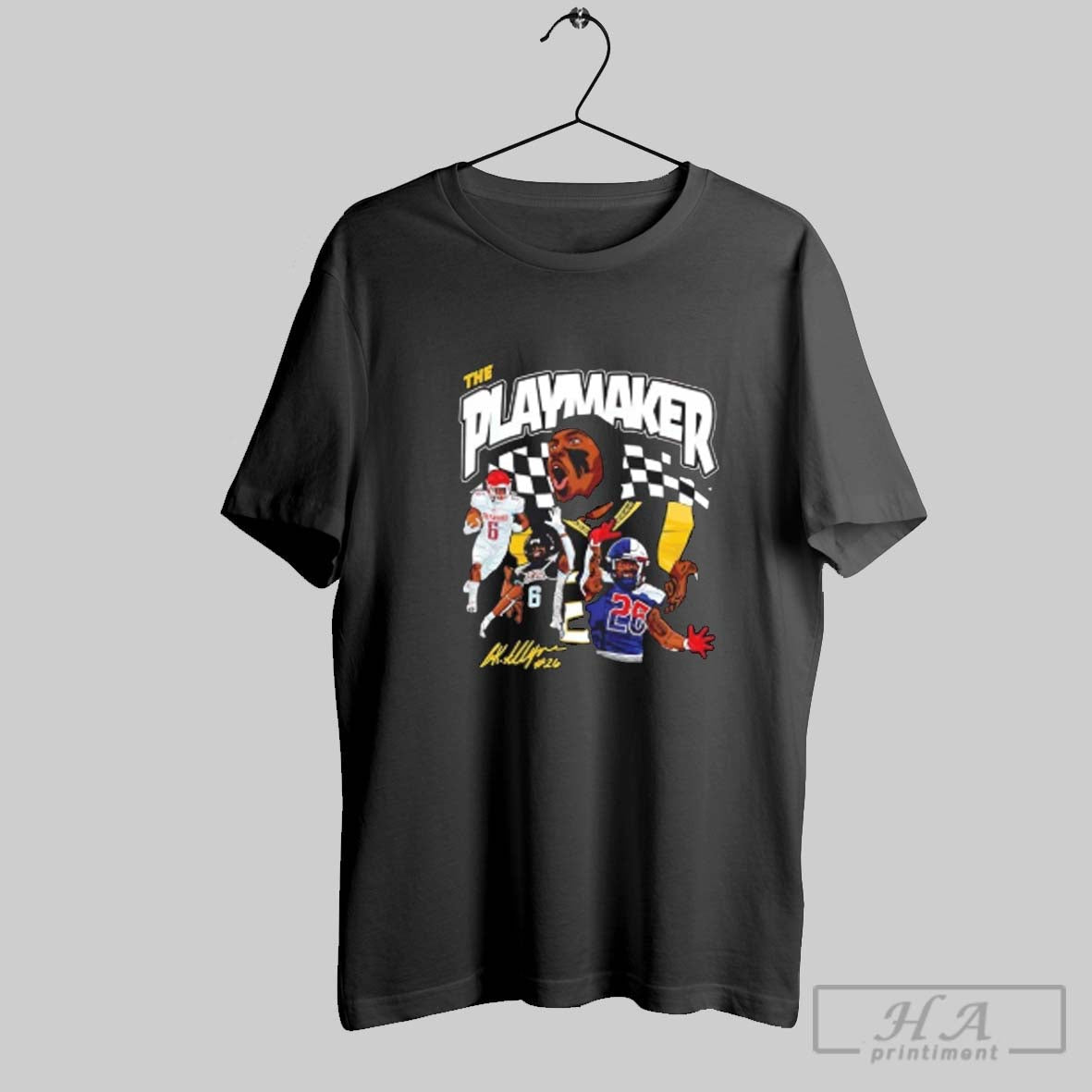 Nahiem Alleyne Playmaker TShirt Premium Fashion
