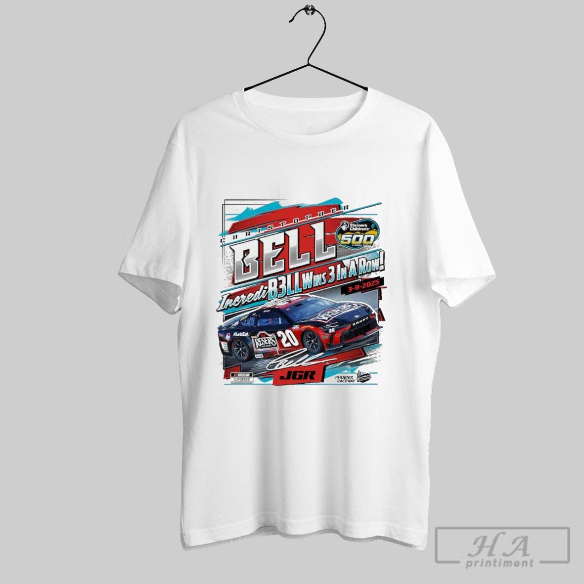 Nascar Christopher Bell Checkered Flag Sports 2025 Shriners Childrens