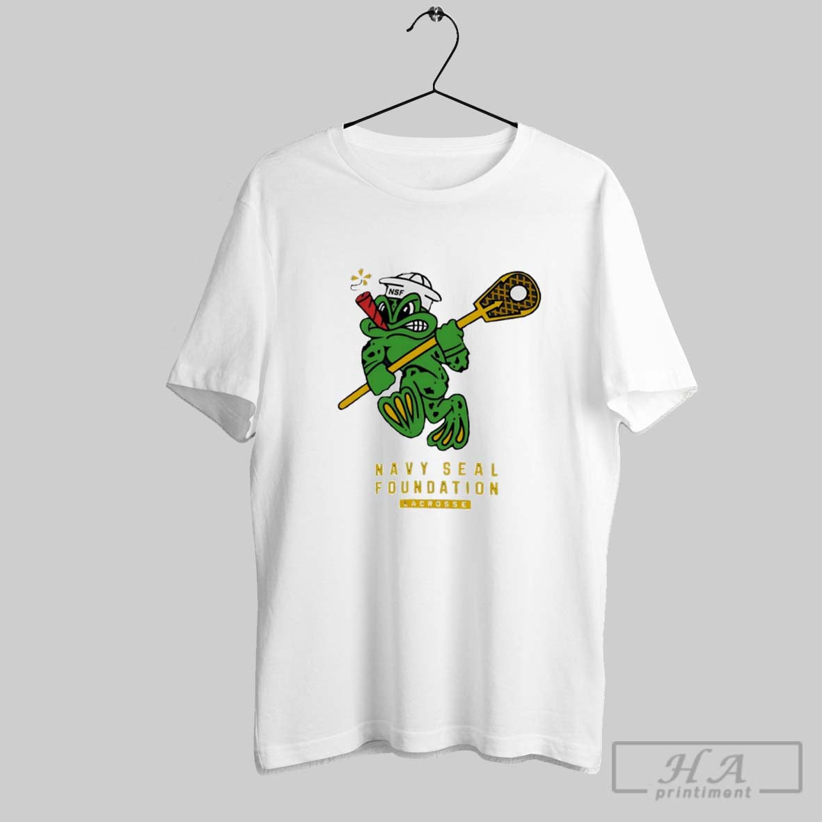 Navy Seal Foundation Lacrosse Logo Tank Top Classic Look
