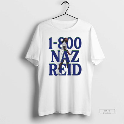 Naz Reid 1 800 Minnesota Timberwolves Tee Designer Outfit