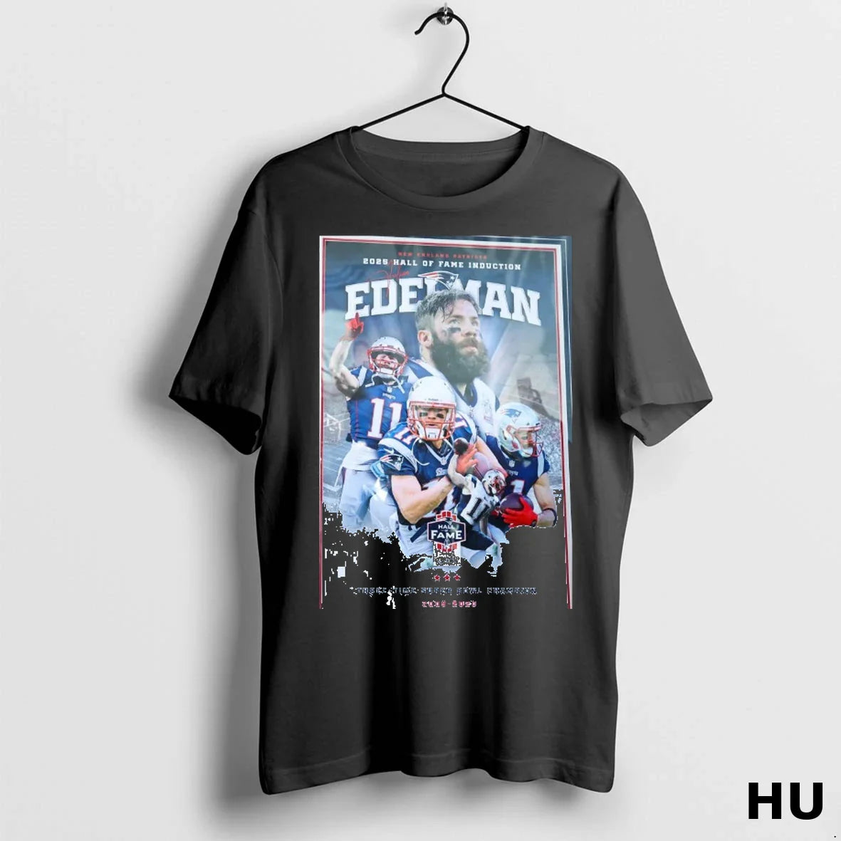 New England Patriots 2025 Hall Fame Induction Julian Edelman Three