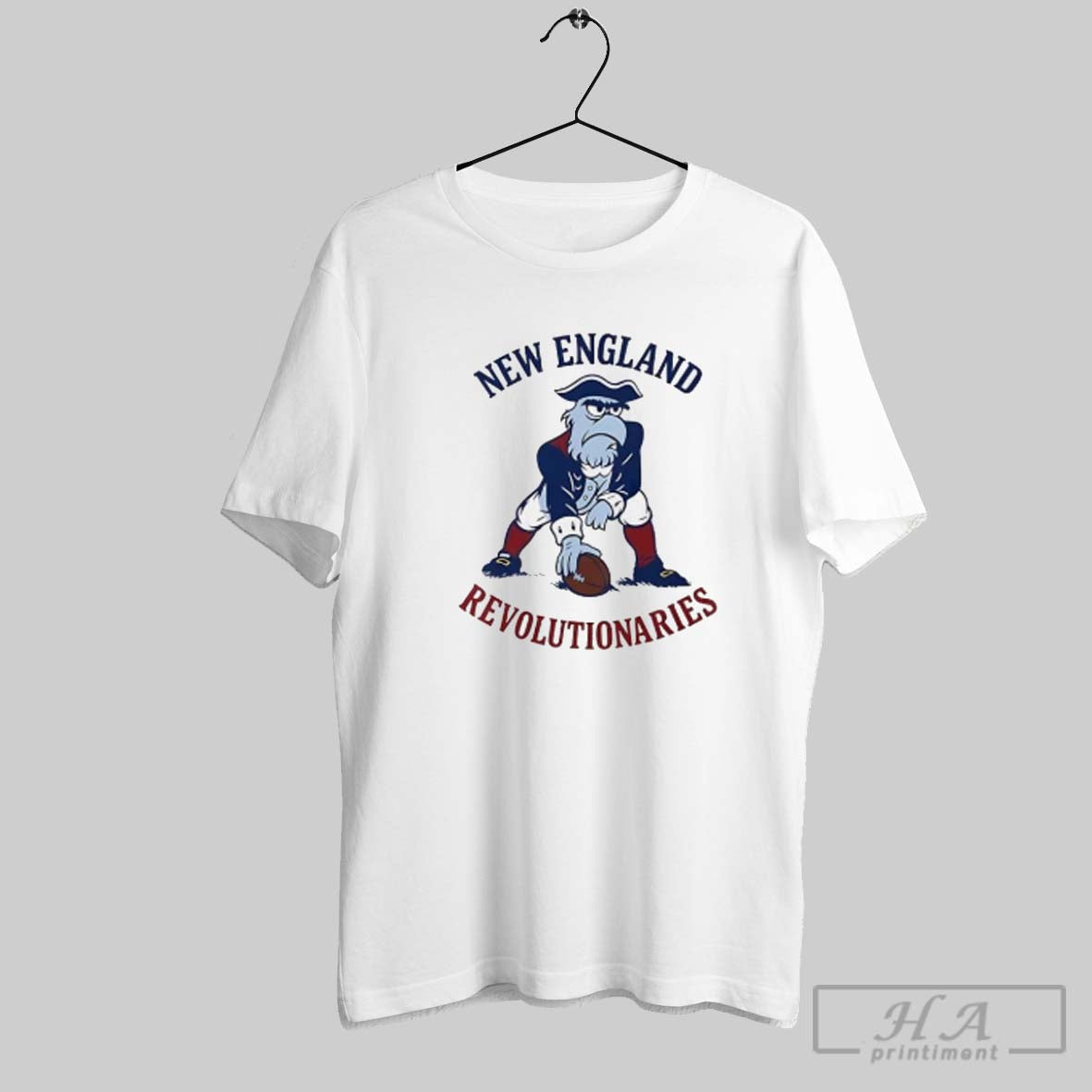New England Revolutionaries Mascot Tee Premium Merch