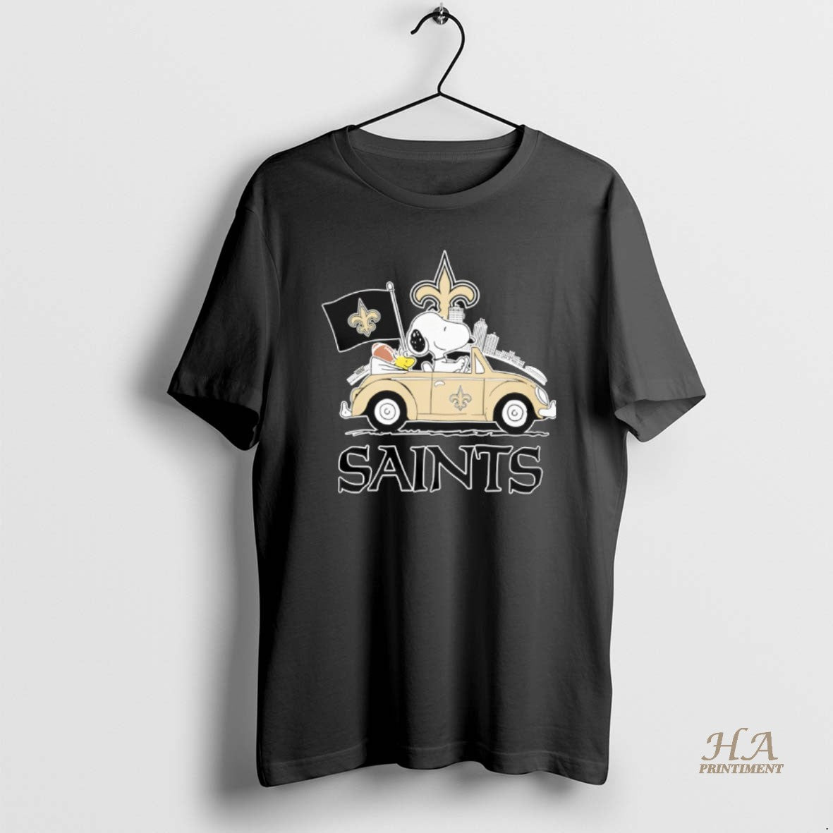 New Orleans Saints X Snoopy And Woodstock Drive Car Tank Top Classic