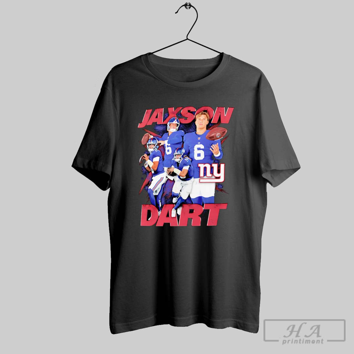 New York Giants Jaxson Dart Notorious TShirt Unique Fashion