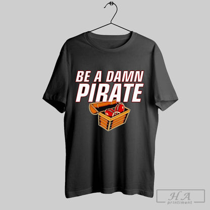 New York Giants Be Damn Pirate TShirt Designer Apparel