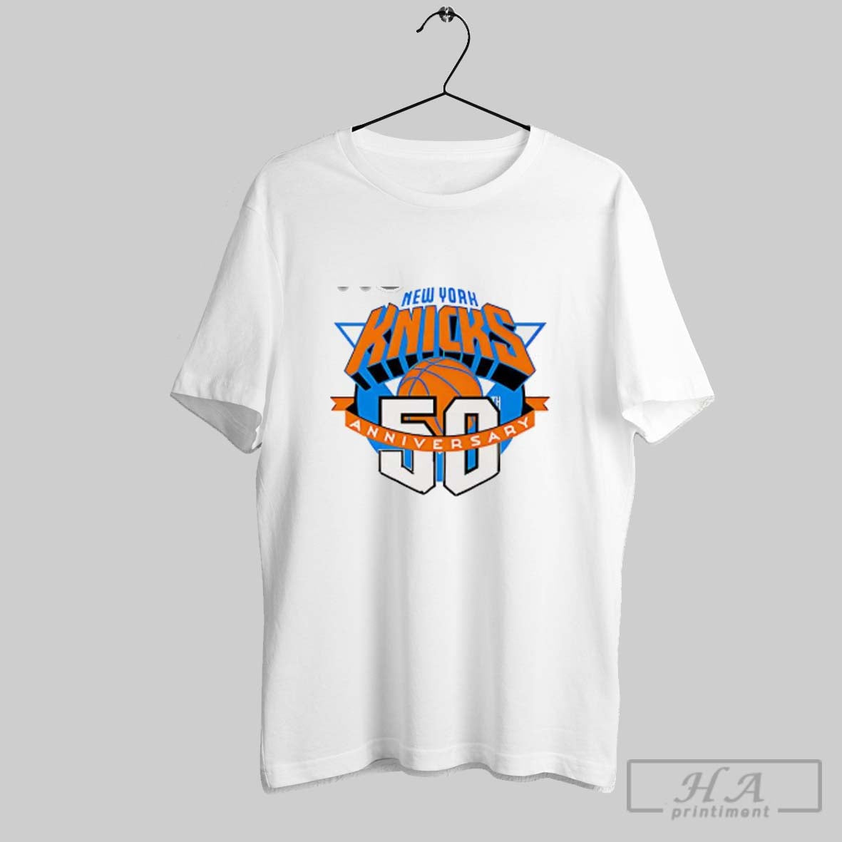 New York Knicks Anniversary 50Th Logo Shirt Vintage Collection