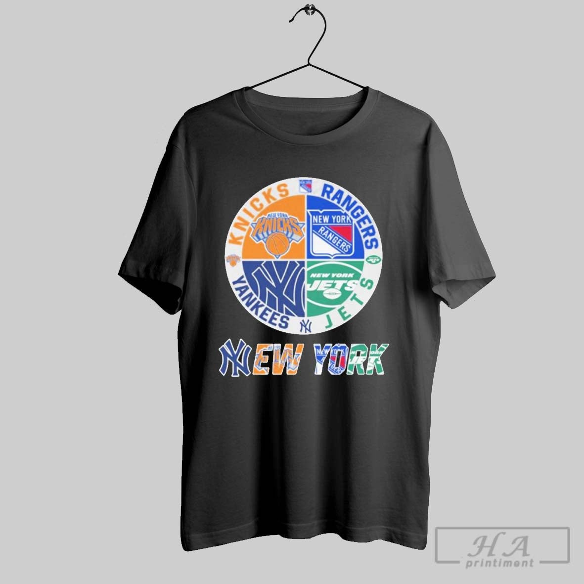 New York Knicks X New York Rangers X New York Yankees X New York Tee
