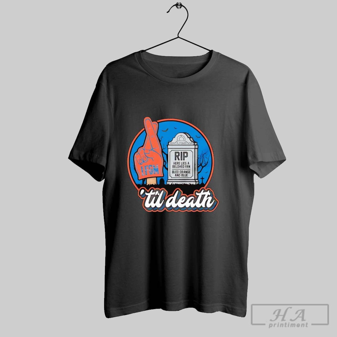 New York Mets Til Death Rip Halloween Shirt Authentic Outfit