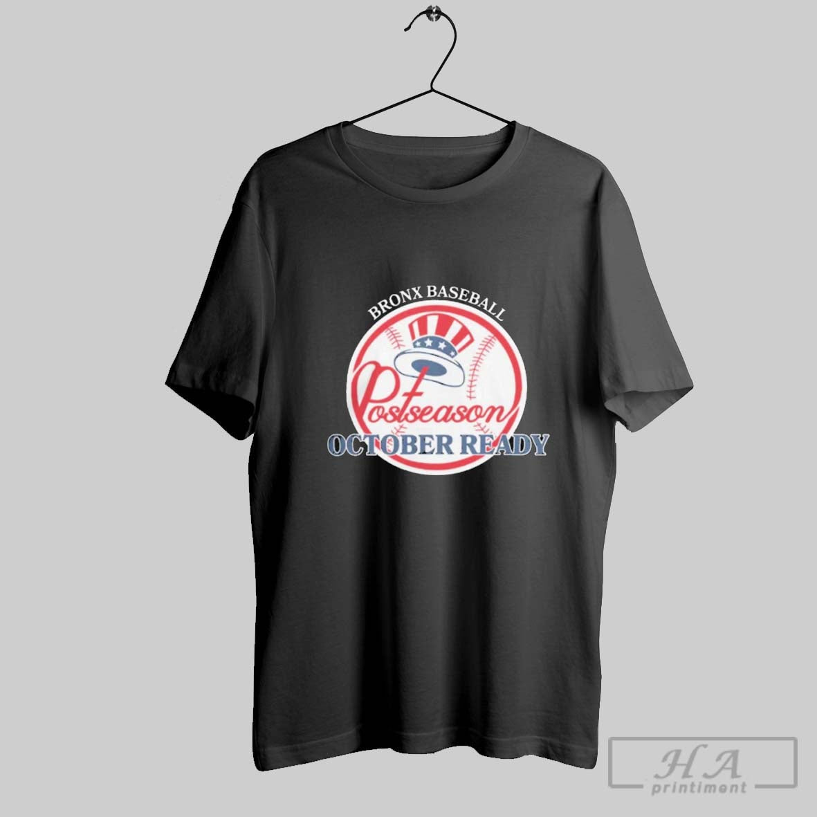 New York Yankees 2025 Postseason October Ready Bronx Baseball Tank