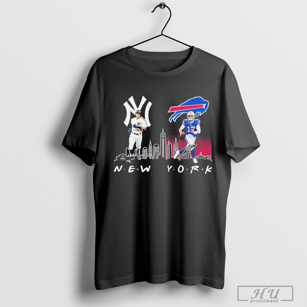 New York Yankees Baseball Buffalo Bills Football Friends Proud