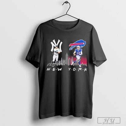 New York Yankees Baseball Buffalo Bills Football Friends Proud