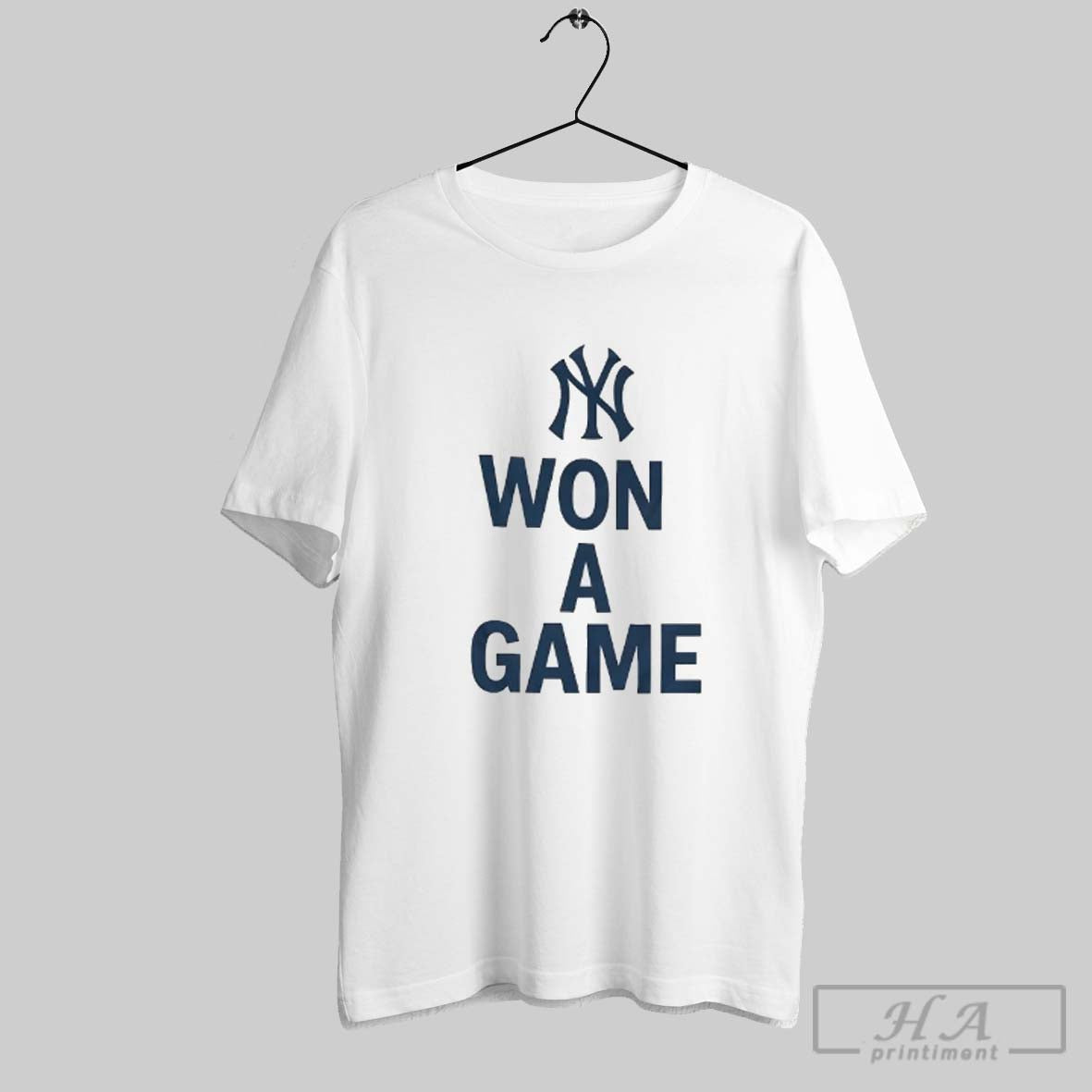 New York Yankees Won Game Tank Top Authentic Style
