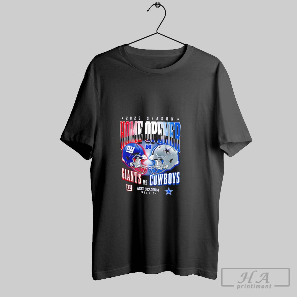 New Yorks Giants Vs Dallas Cowboys Home Opener 2025 Season Hoodie