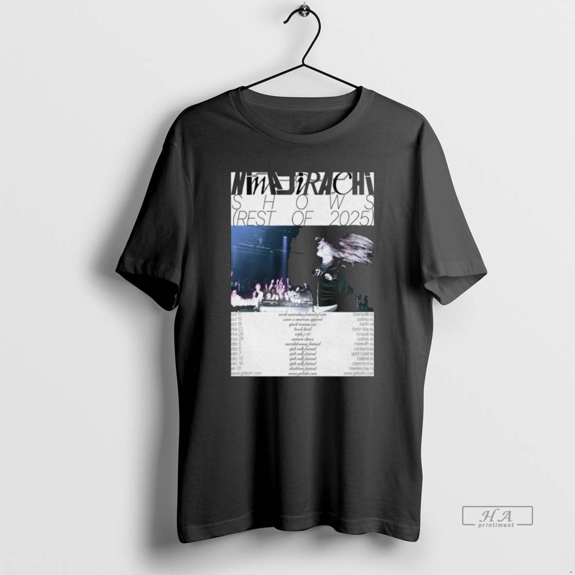 Ninajirachi Shows Rest Tour 2025 Long Sleve Sweatshirt Classic Art