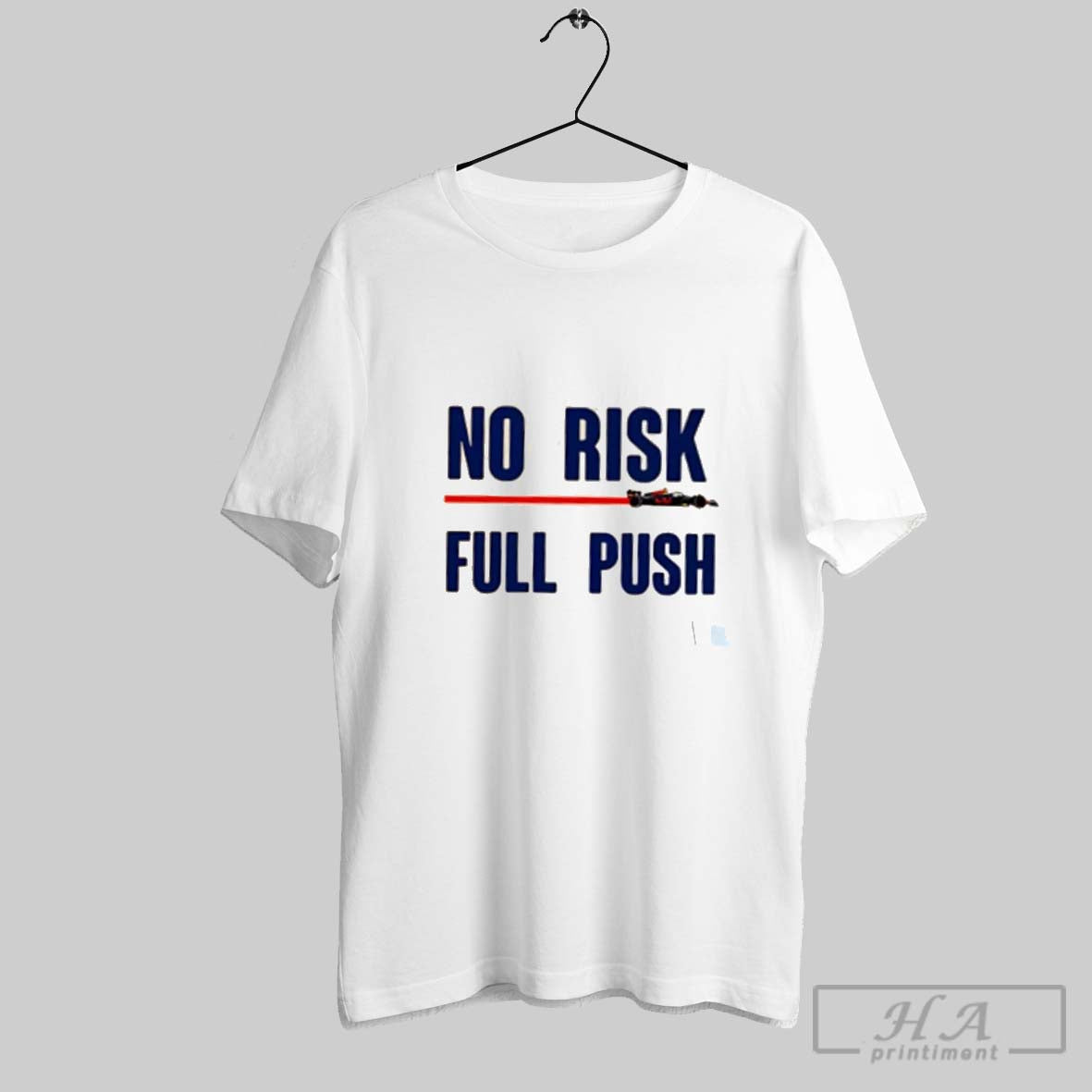 No Risk Full Push Tee Authentic Style