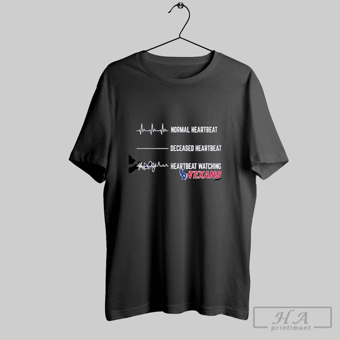 Normal Heartbeat Deceased Heartbeat Heartbeat Watching Houston Texans