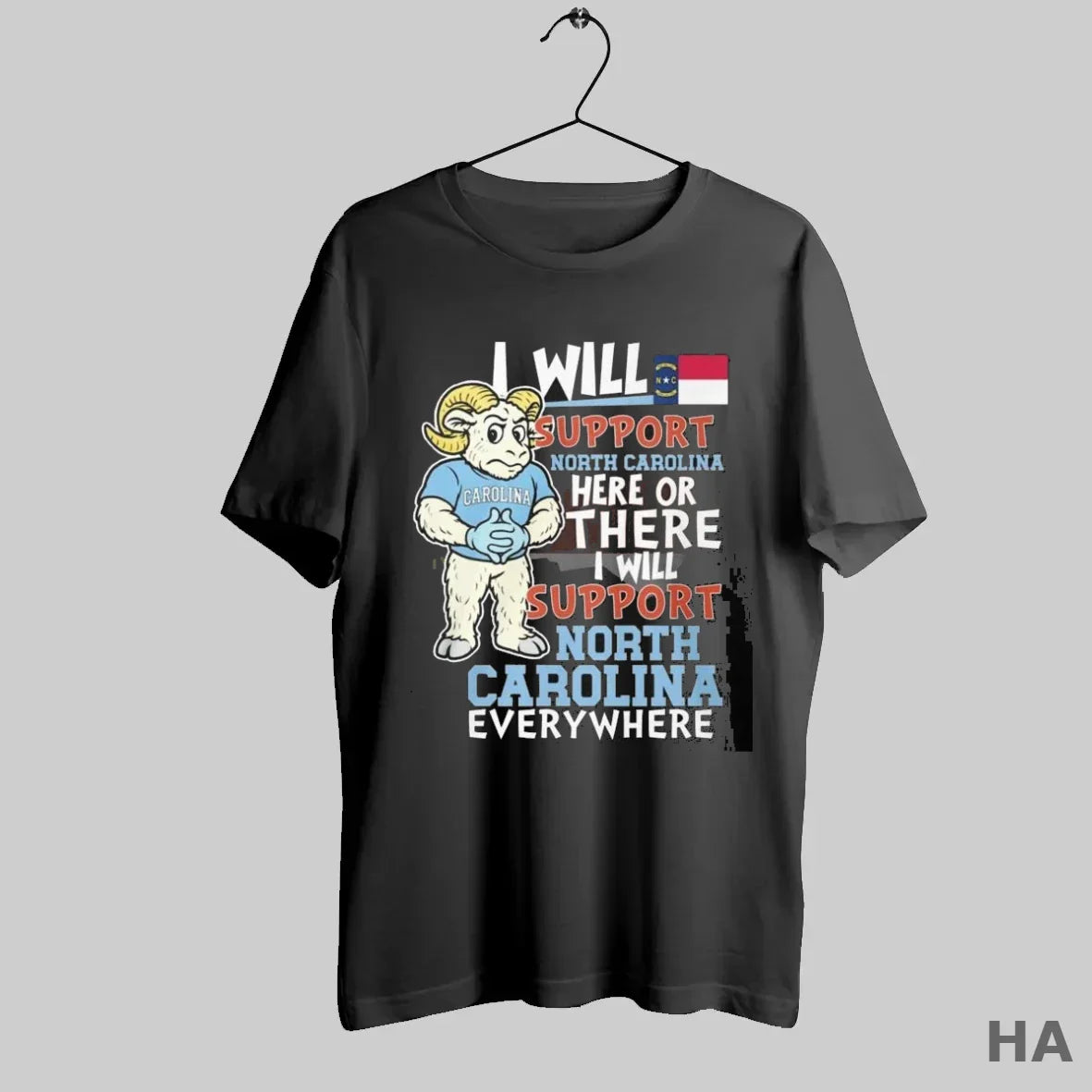 North Carolina Tar Heels I Will Support North Carolina Mystic Here Or