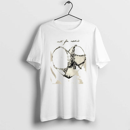 Not Radio Chain Heart Sweatshirt Retro Art
