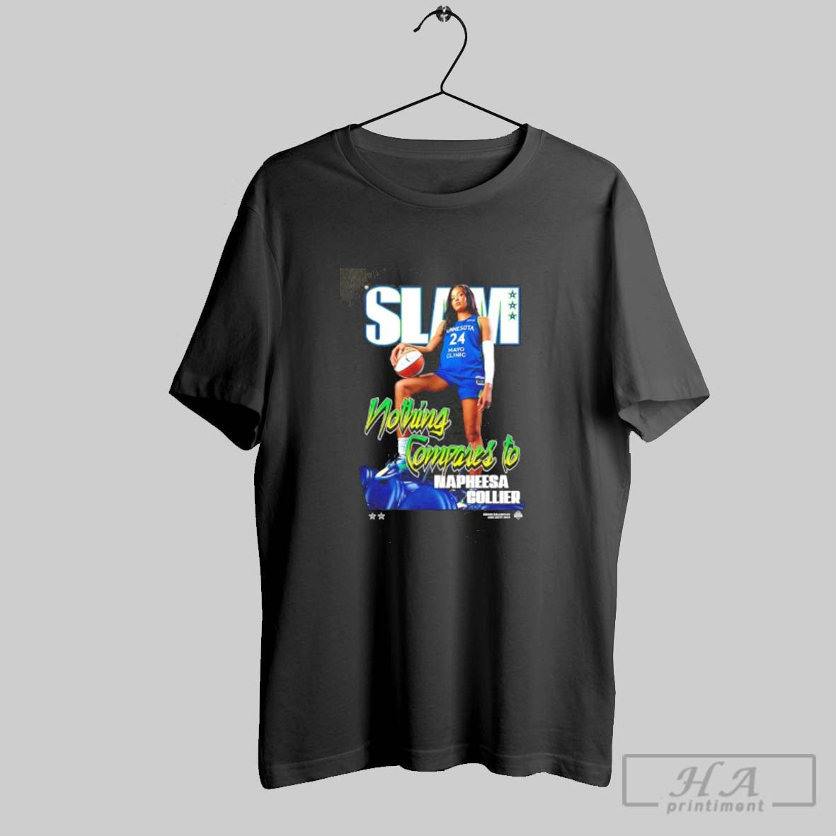 Nothing Compares To Napheesa Collier Minnesota Lynx Slam TShirt