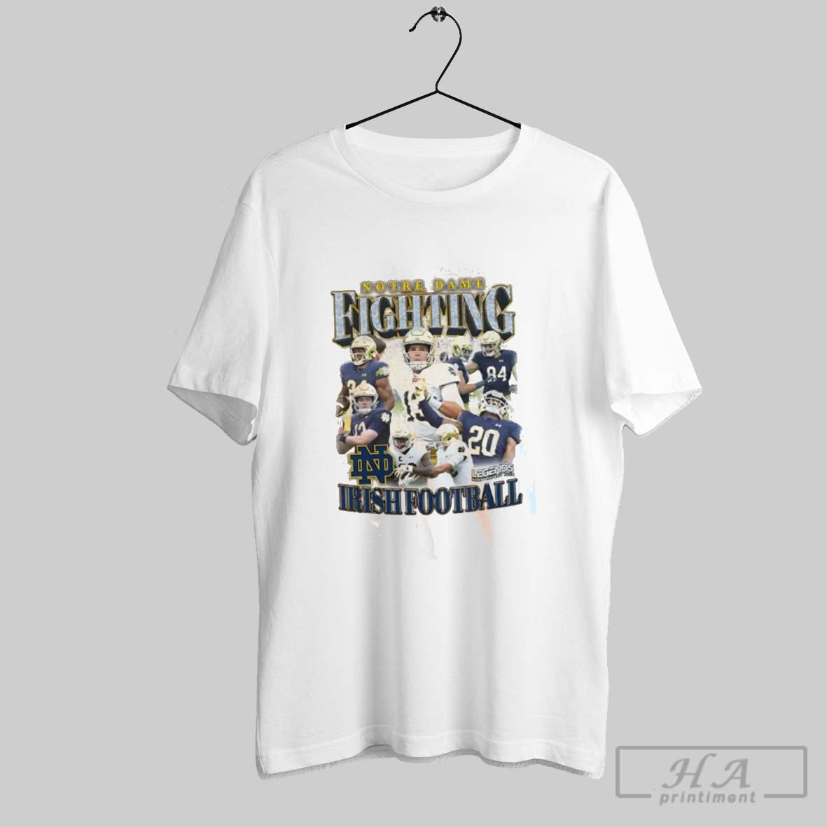 Notre Dame Fighting Irish Football Legends All Team Tank Top Modern