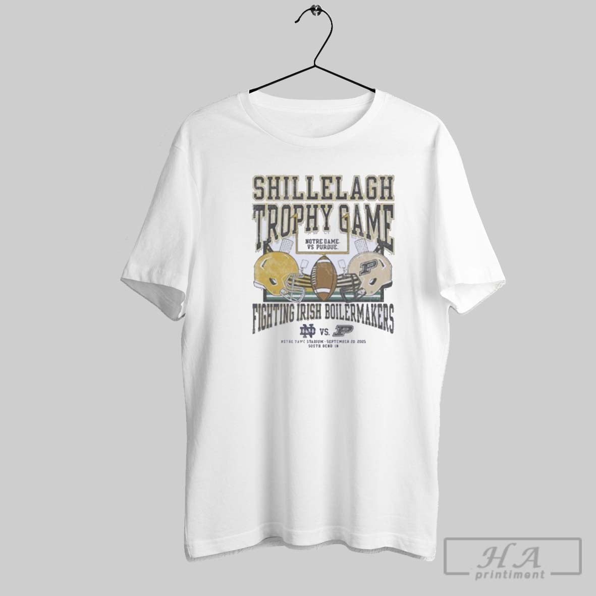 Notre Dame Fighting Irish Vs Purdue Boilermakers 2025 Shillelagh
