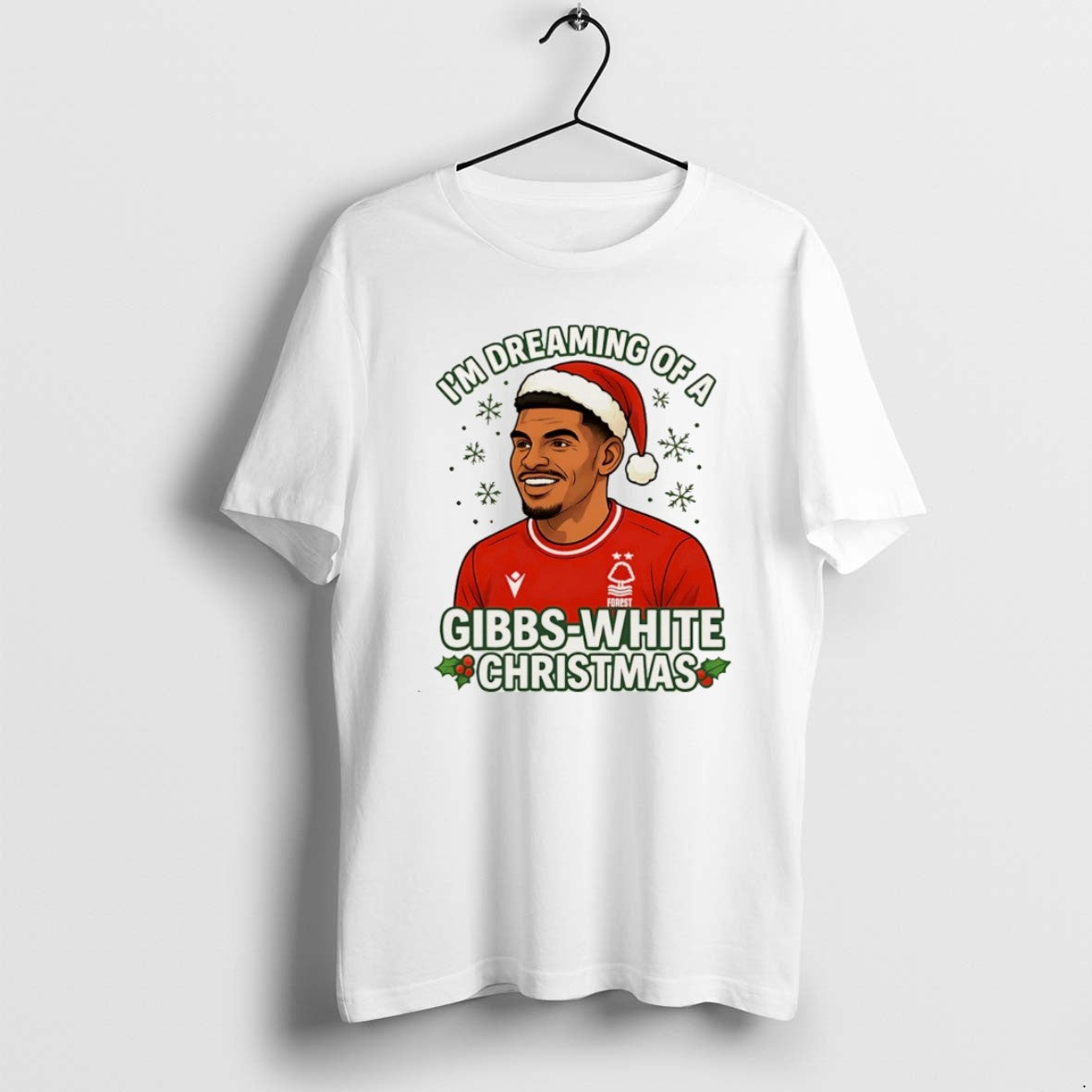 Nottm Forest Im Dreaming Gibbs White Hoodie Authentic Look