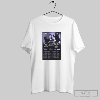 Nuovo Testamento Tour 2025 Sweatshirt Designer Fashion