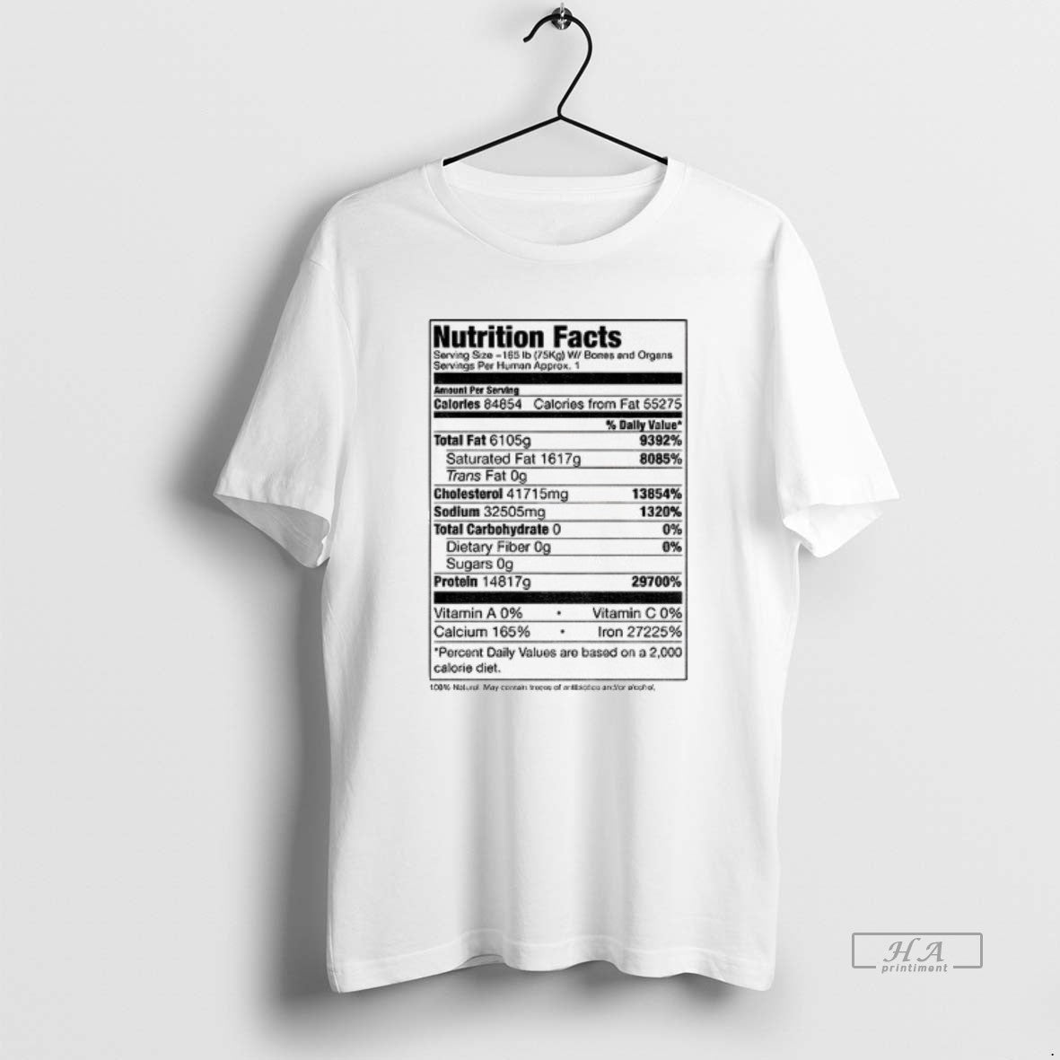 Nutrition Facts Amount Per Serving Calories Total Fat Cholesterol