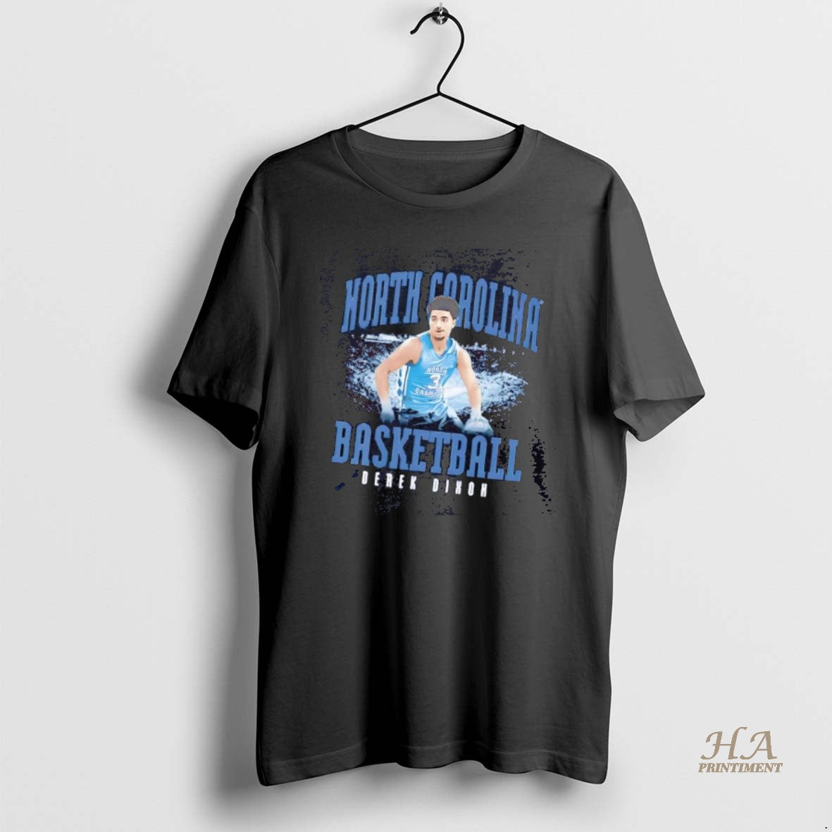 O7Jhbdsi Derek Dixon Portrait North Carolina Tar Heels Hoodie Premium