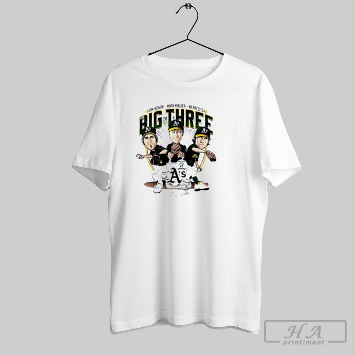 Oakland Athletics Tim Hudson Mark Mulder Barry Zito Big Three Long