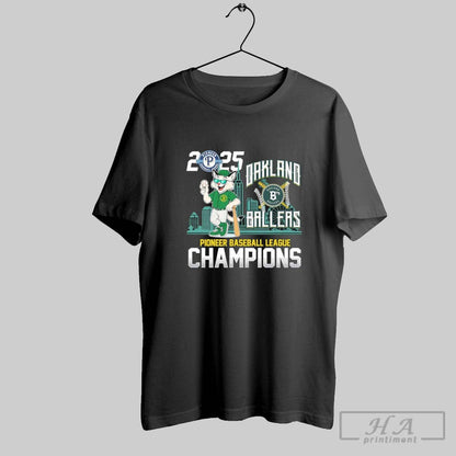 Oakland Ballers Mascot 2025 Pioneer Baseball League Champions Tank