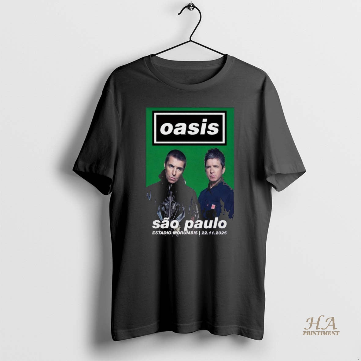 Oasis Nov 22 2025 Estadio Morumbis Sao Paulo Brazil TShirt Trendy