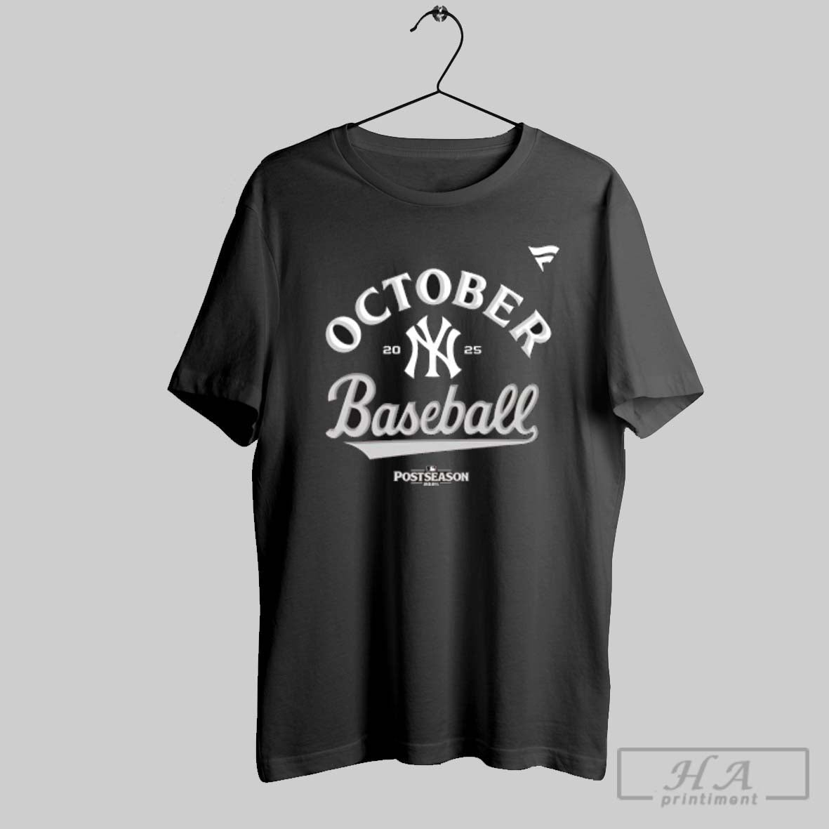 October Baseball New York Yankees 2025 Mlb Postseason Tank Top