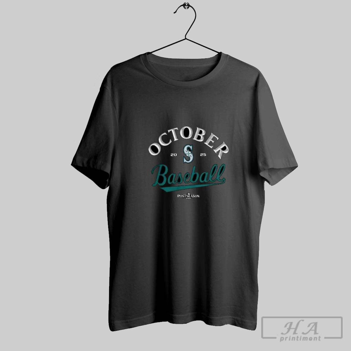 October Baseball Seattle Mariners 2025 Mlb Postseason Sweatshirt