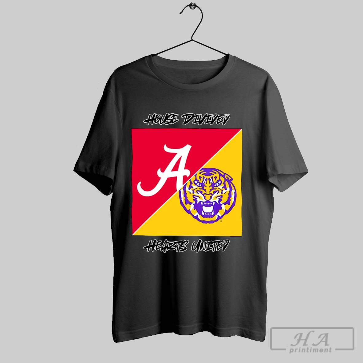 Alabama Crimson Tide Vs Lsu Tigers College Football House Divided