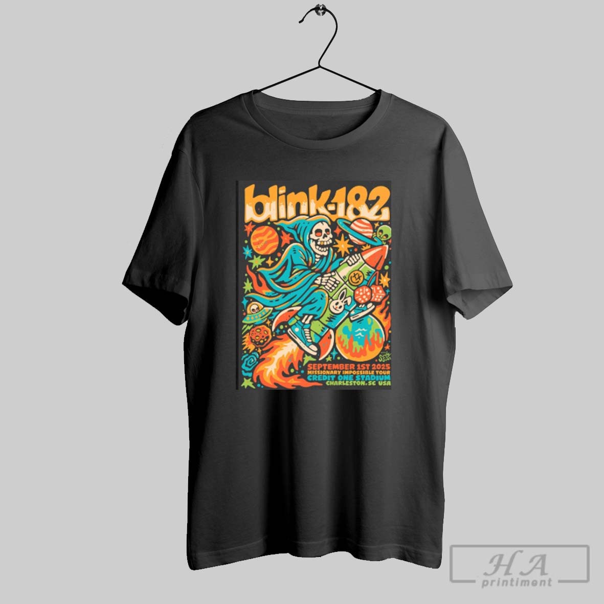 Blink 182 September 1St 2025 Missionary Impossible Tour Credit One