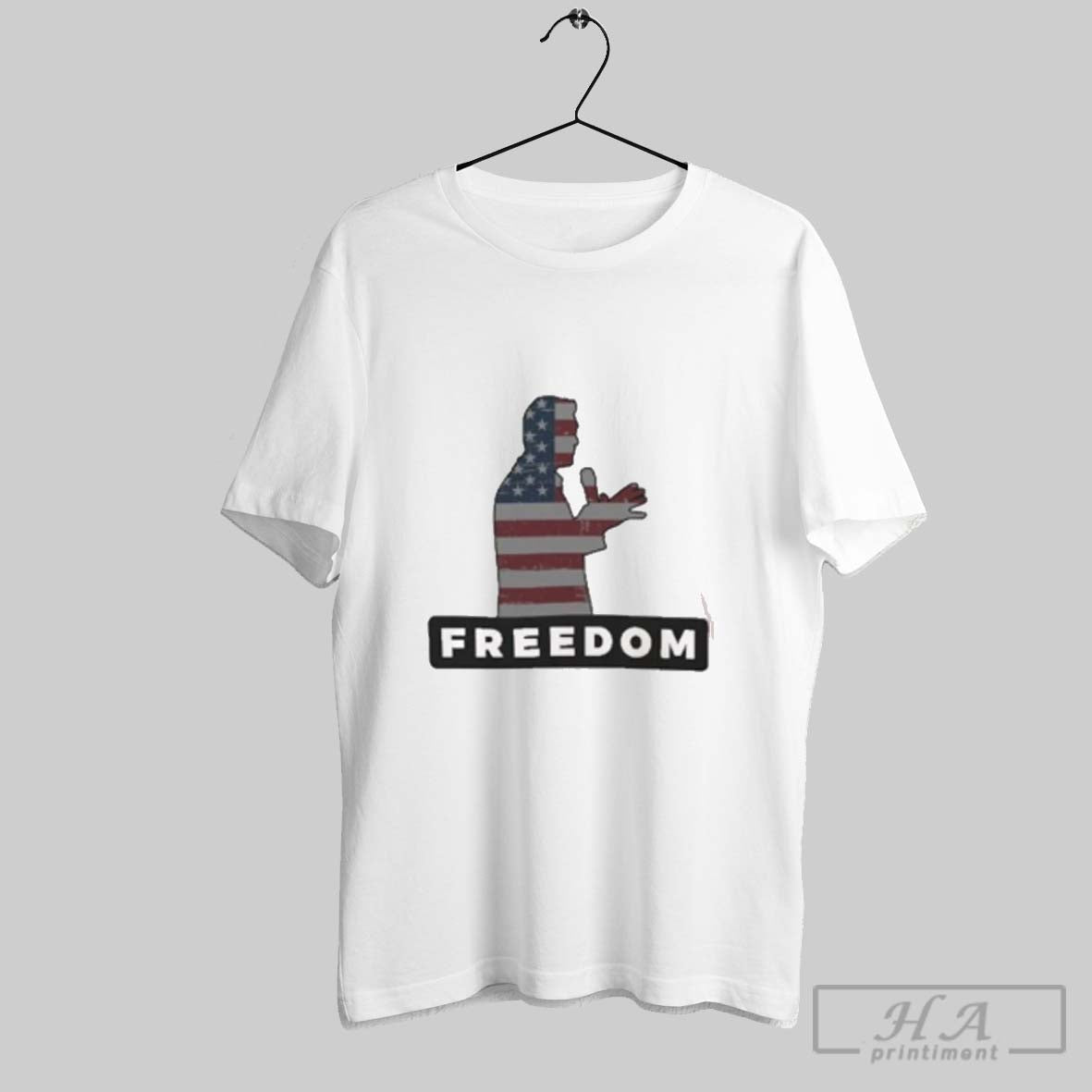 Charlie Kirk Freedom American Flag Shirts Tee Authentic Style
