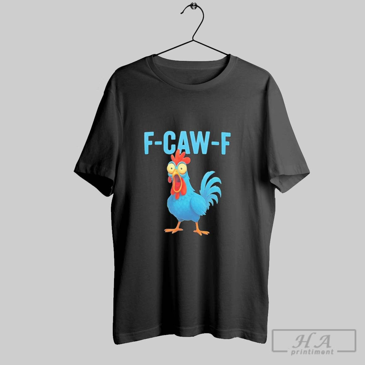 F Caw F Blue Chicken Hoodie Unique Fashion