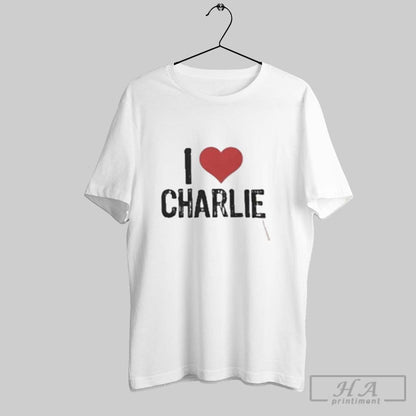 I Love Charlie Kirk Rest Peace Shirts Shirt Exclusive Look