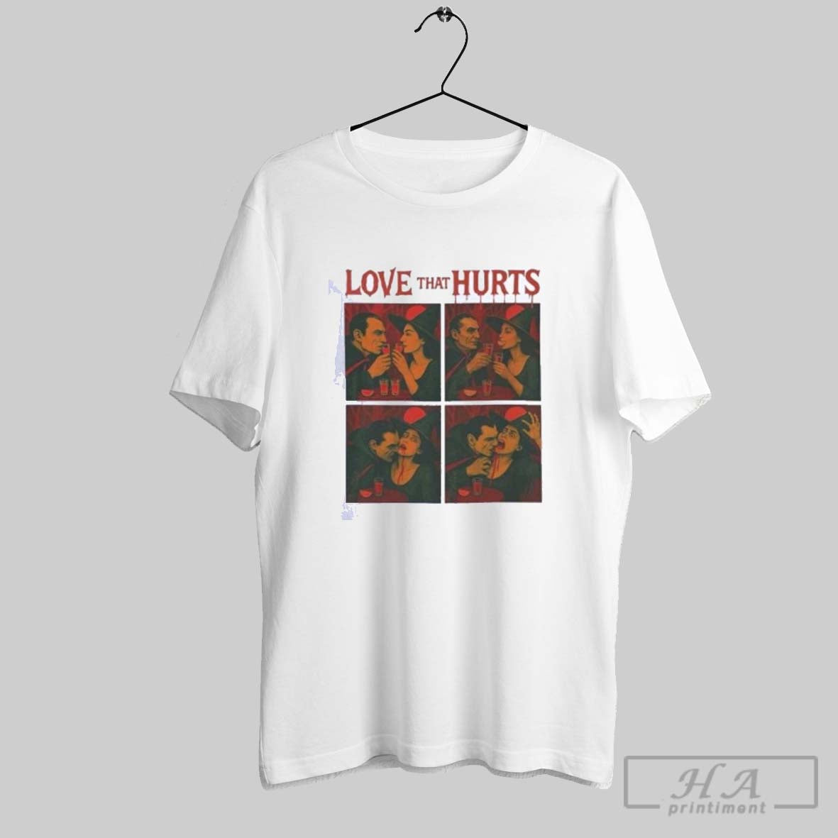 Love That Hurts Halloween 2025 Shirts Shirt Elegant Art