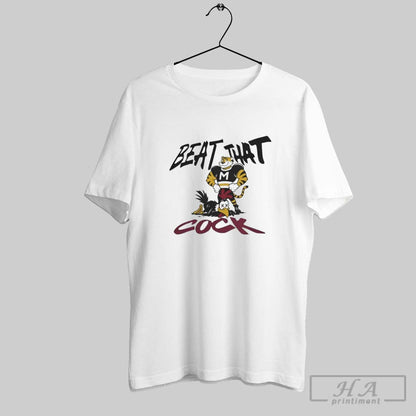 Missouri Tigers Beat That Cock Mascot Tank Top Premium Look