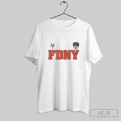 New York Mets Fdny 9 11 2025 Shirts Long Sleeve Elegant Style