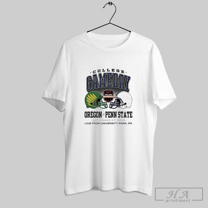 Oregon Ducks Vs Penn State Nittany Lions 2025 College Gameday