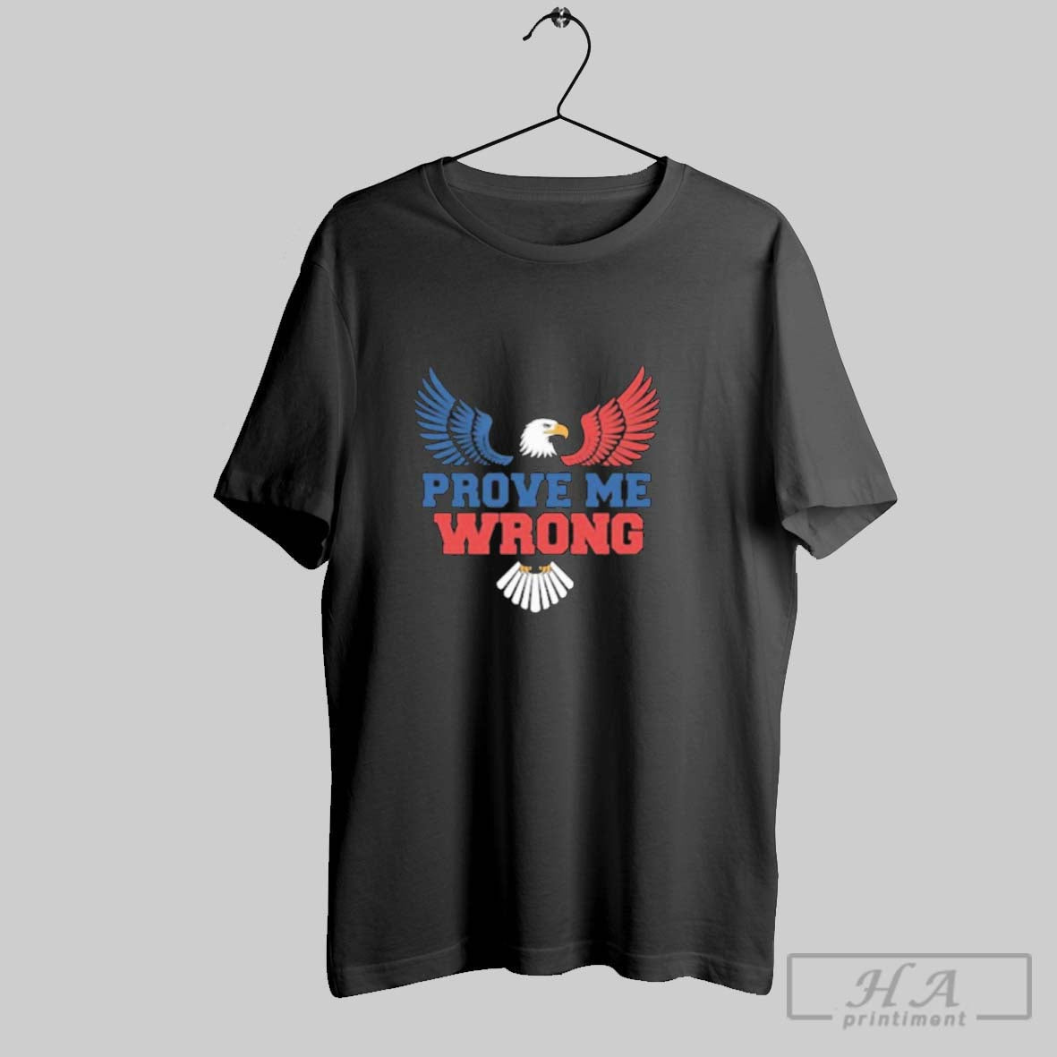 Prove Me Wrong Charlie Kirk American Eagle Long Sleeve Elegant Style