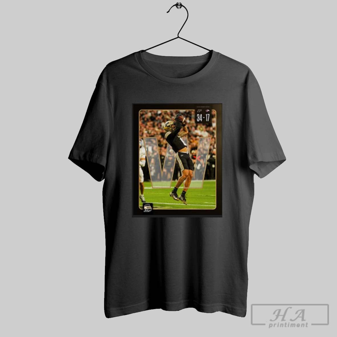 Purdue Boilermakers Win 34 17 Southern Illinois Football Poster