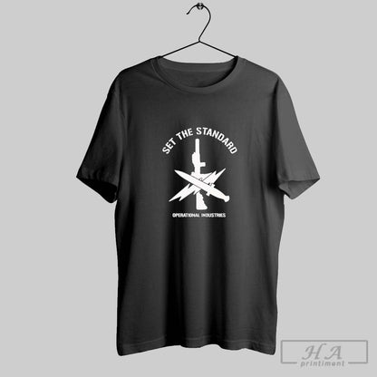 Set Standard Operational Industries Llc Shirts Tee Elegant Art