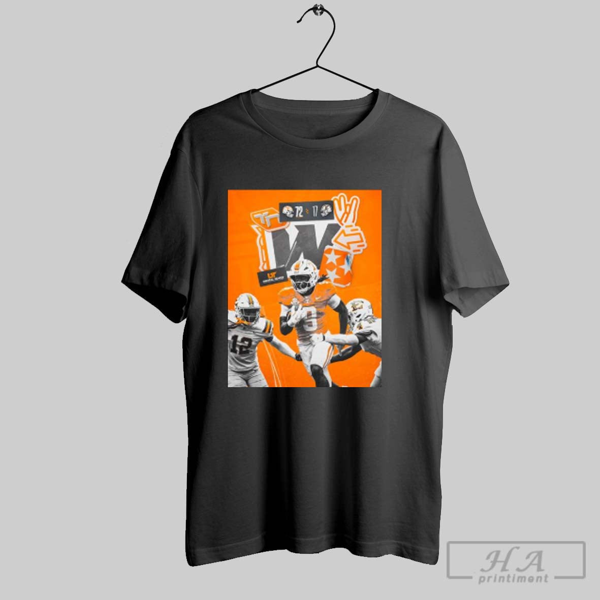 Tennessee Win 72 17 East Tennessee State Poster Shirt Classic Merch